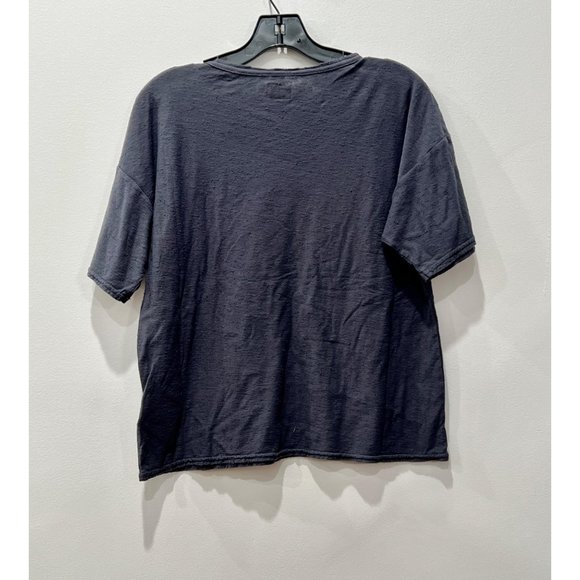 CITIZENS OF HUMANITY ESMAY T-SHIRT DISTRESSED TEE TOP GRAY - Picture 2 of 10